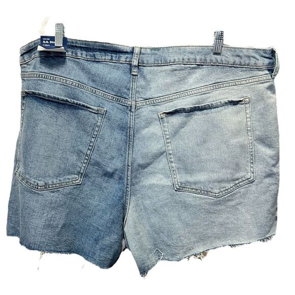 NWT Old Navy Plus Size Curvy O G Straight 3” Cut Off Denim Shorts - Size 26 - Picture 5 of 11